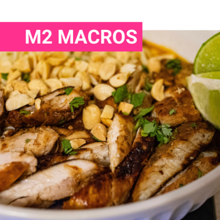 M2 Recipes | Thai Peanut Chicken Ramen